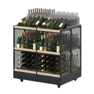 stelazh-dlya-alkogolyu-metalichnyj-archiw-block-dvostoronnij-z-polyczyamy-ta-riznymy-viddilennyamy